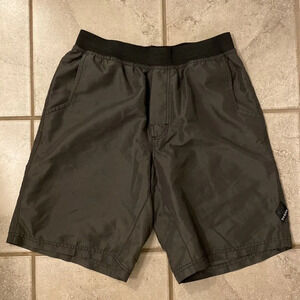 PrAna Men’s Medium Athletic Shorts Elastic Waistband Mesh Pocket Stretch